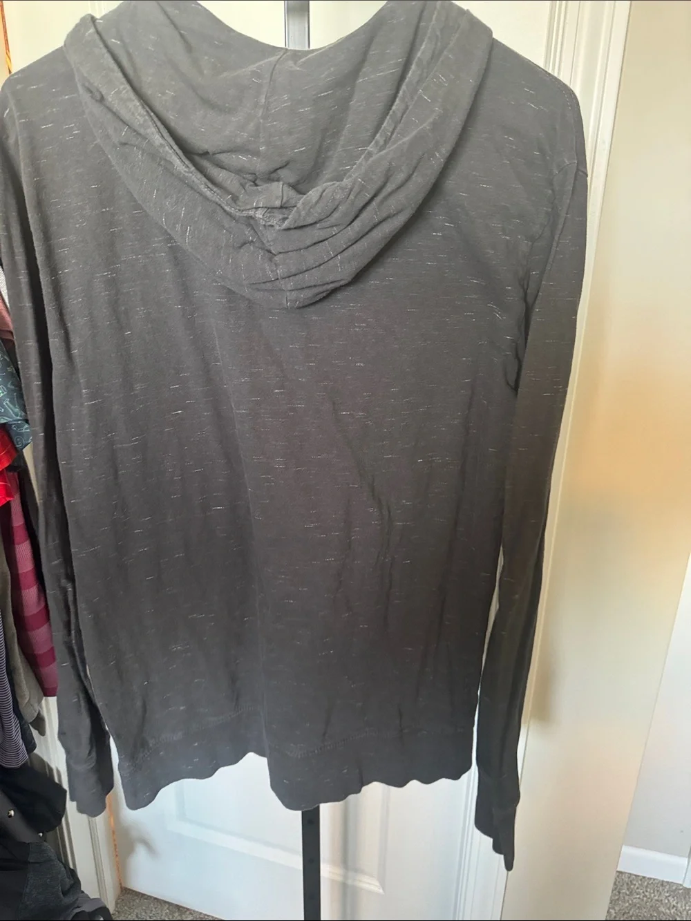 The North Face Black Hooded Henley Pullover